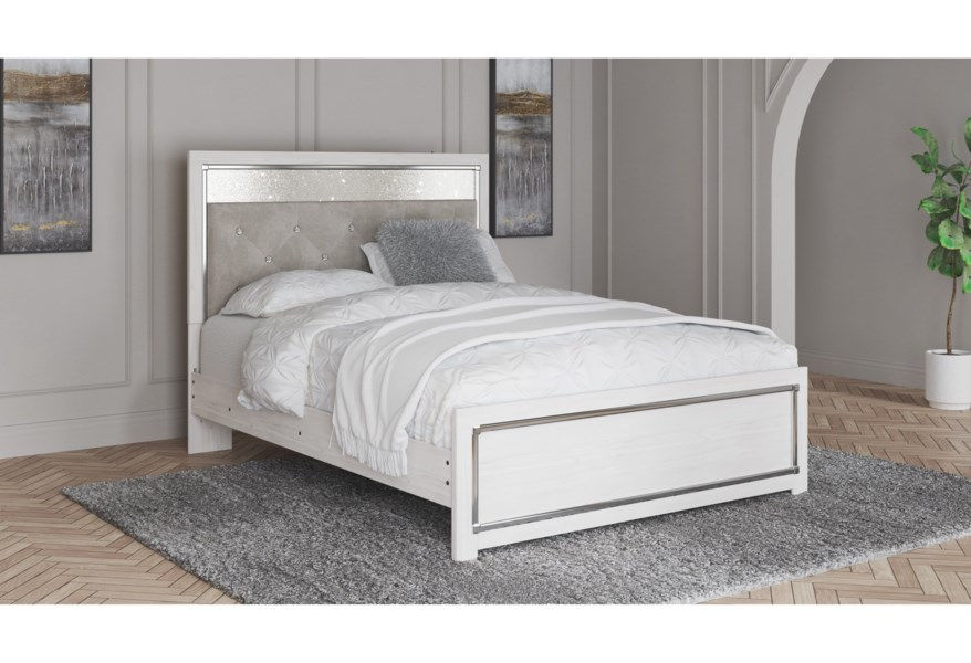 Thumbnail: Altyra Queen Bookcase Bedroom 4pc