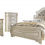 Thumbnail: Realyn Queen Upholstered Panel Bed with Mirrored Dresser and Nightstand