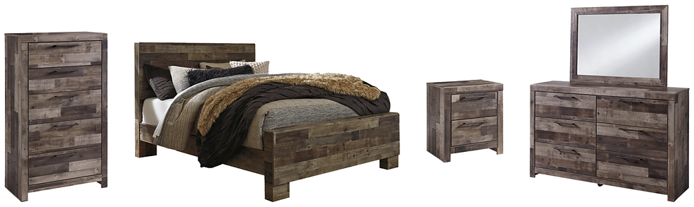 Thumbnail: Derekson Queen Panel Bedroom 4pc