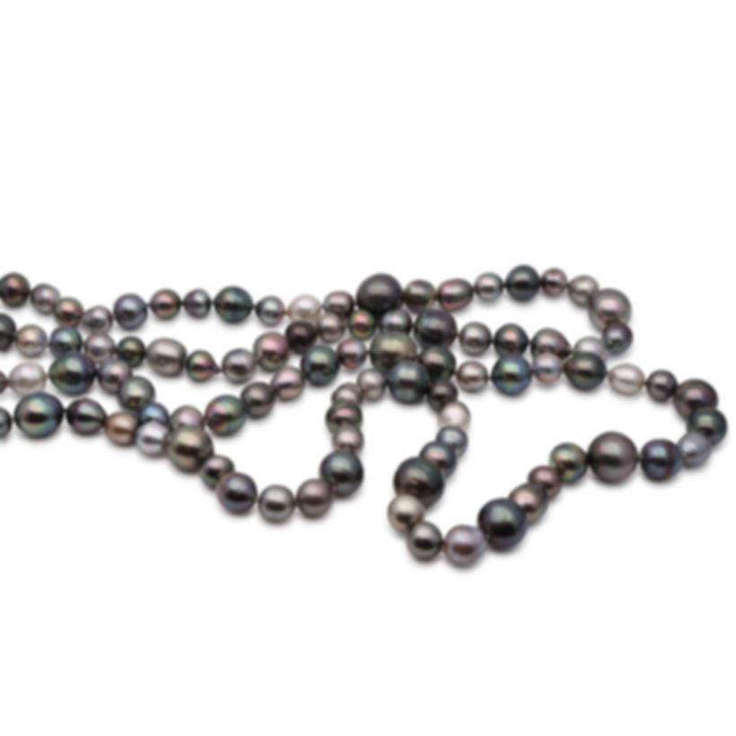 Kette "Coco" mit Tahitiperlen