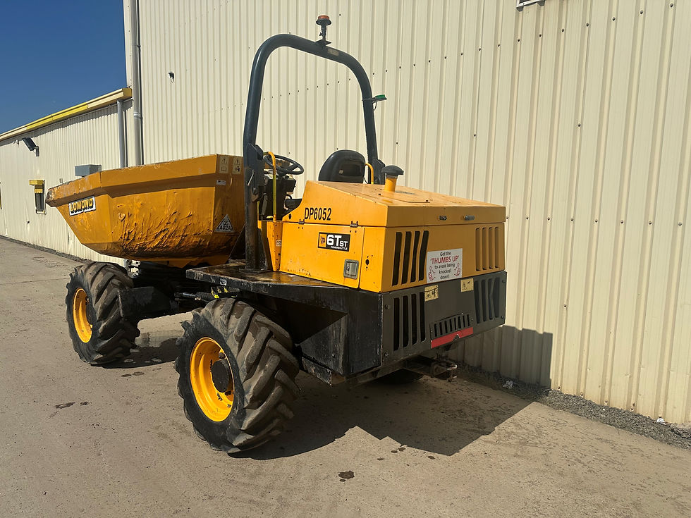 Thumbnail: USED 2017 JCB 6TST SWIVEL DUMPER (CHOICE)