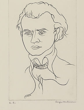 1947 - Portrait René Guy Cadou (EA)