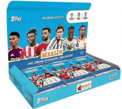 SOCCER 2024-25 TOPPS MERLIN CHROME UCC HOBBY box #サッカー