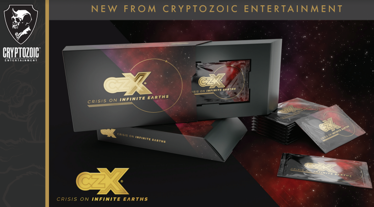 2021 Cryptozoic CZX CRISIS ON INFINITE EARTHS #スケッチカード