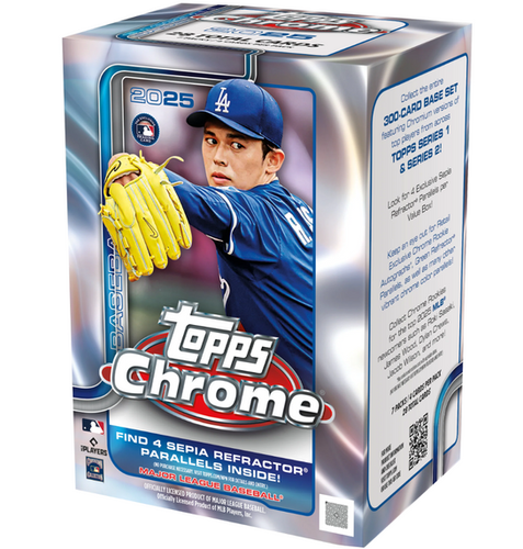 MLB 2025 TOPPS CHROME VALUE BASEBALL box #大谷翔平 #トップス