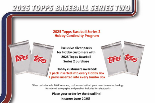 【大谷翔平】Topps MLB Series 2 hobby Jumbo Box Amazon.co.jp: 【予約開始】2025 Tops Baseball series 2 Hobby