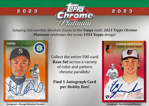TOPPS CHROME NPB 2023 イチロー選手直筆サイン TOPPS CHROME NPB 2023