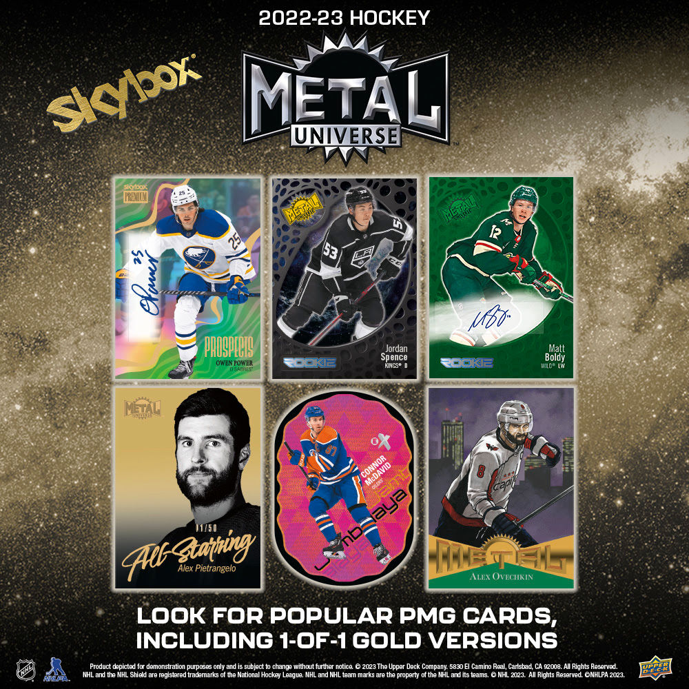NHL 2022-23 UD Skybox Metal Universe Hockey box #UPPERDECK #NHL #アイスホッケー