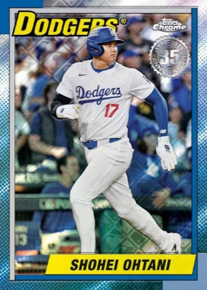 サムネイル： MLB 2025 TOPPS CHROME LOGOFRACTOR MEGA box #大谷翔平 #トップス #佐々木朗希