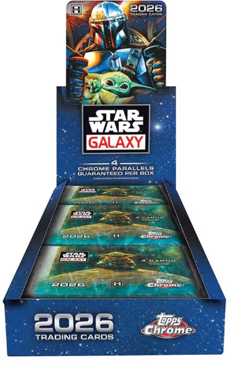 2026 TOPPS STAR WARS CHROME GALAXY HOBBY box #StarWars #スターウォーズ