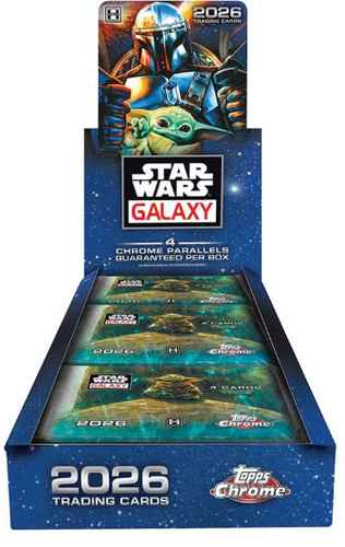 2026 TOPPS STAR WARS CHROME GALAXY HOBBY box #StarWars #スター