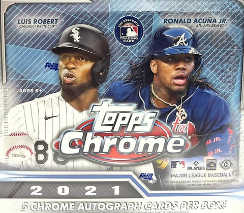 MLB 2021 TOPPS CHROME JUMBO Baseball box #大谷翔平 #メジャーリーグ