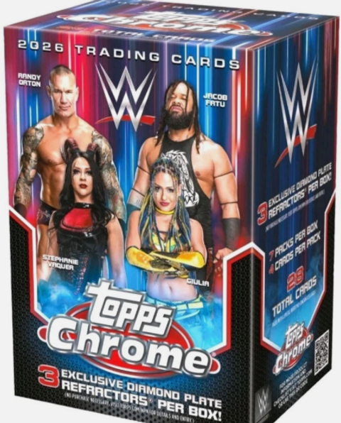 プロレス WWE 2026 TOPPS CHROME VALUE box #トップス #プロレス