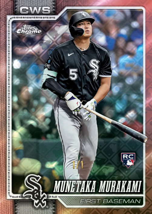 サムネイル： MLB 2026 TOPPS CHROME LOGOFRACTOR BASEBALL box #大谷翔平 #村上宗隆 #岡本和真 #トップス