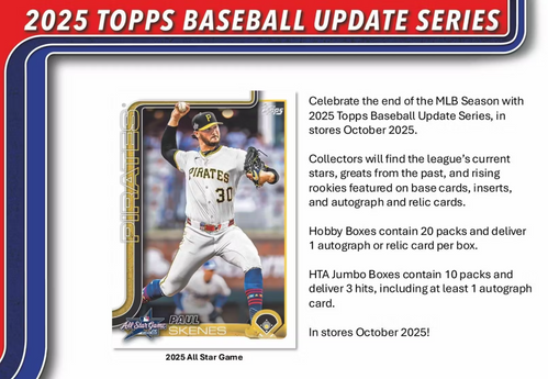 MLB 2025 TOPPS UPDATE JUMBO BASEBALL box #大谷翔平 #トップス