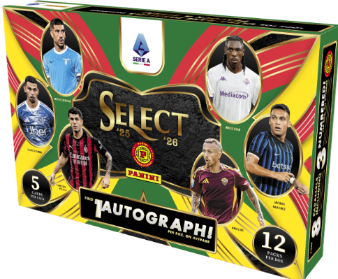 SOCCER 2025-26 PANINI SELECT SERIE A INTERNATIONAL box #サッカー