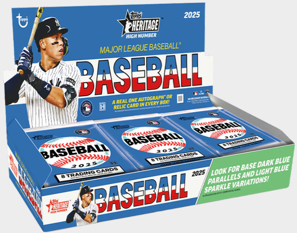 MLB 2025 TOPPS HERITAGE HI NUMBER HOBBY BASEBALL box #大谷翔平 #トップス #佐々木朗希