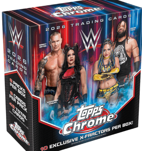 プロレス WWE 2026 TOPPS CHROME MEGA box #トップス #プロレス | BROG