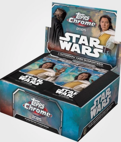 2025 TOPPS STAR WARS CHROME HOBBY box #StarWars #スターウォーズ