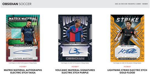 SOCCER 2025-26 PANINI OBSIDIAN HOBBY box #サッカー #パニーニ