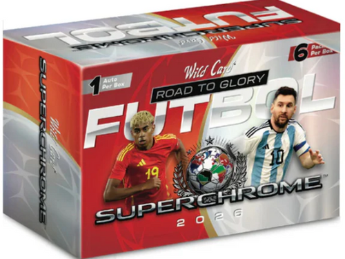 SOCCER 2026 WILDCARD SUPERCHROME Road to Glory box #直筆サイン