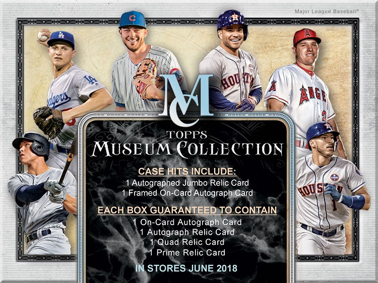 ラストです BGB849 MLB 2018 TOPPS MUSEUM COLLECTION 1case 24-AUTO MINIBOX DRAFT
