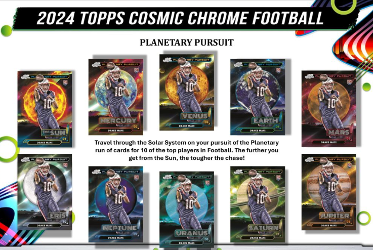 サムネイル： 2024 TOPPS COSMIC CHROME FOOTBALL HOBBY box #アメリカンフットボール #NFL