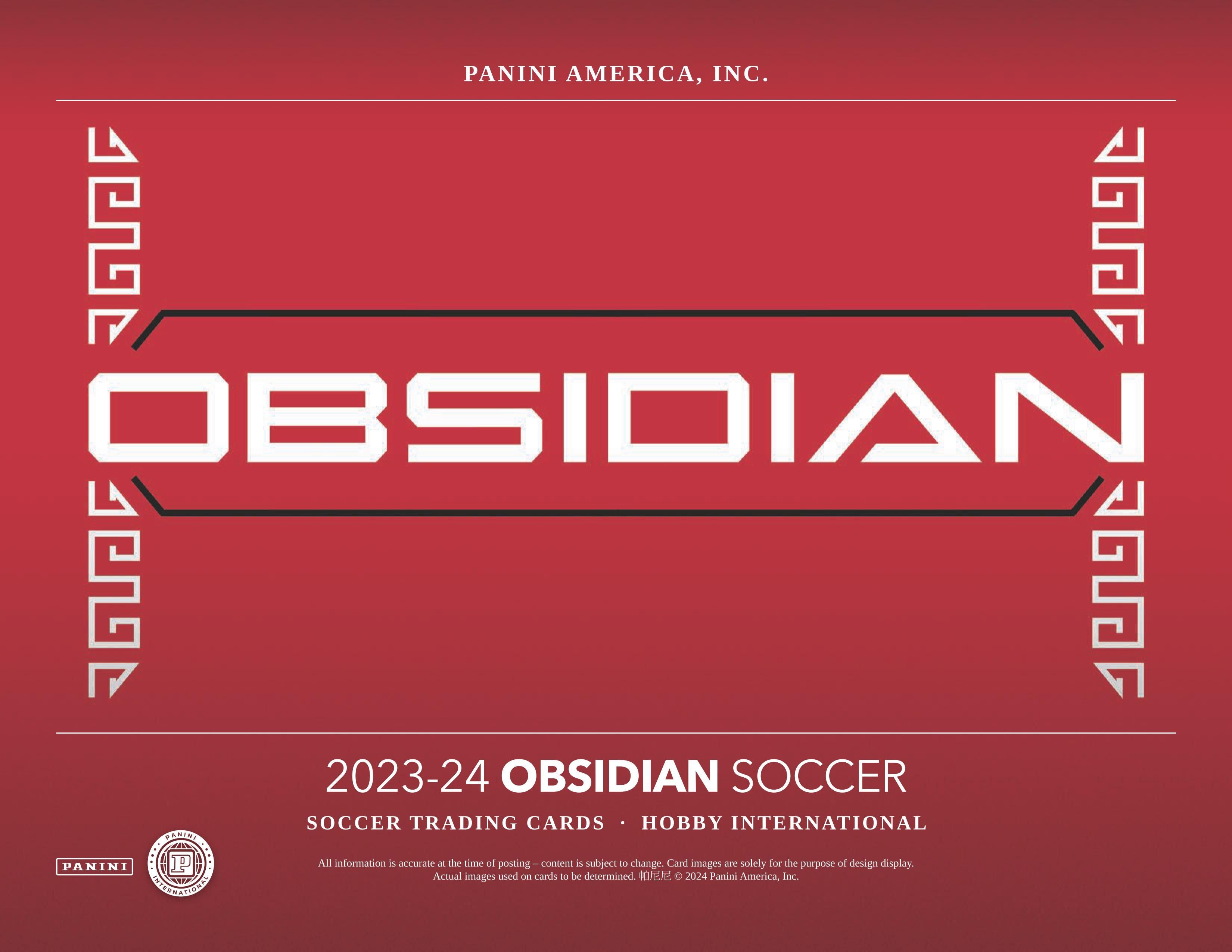 SOCCER 2023-24 PANINI OBSIDIAN INTERNATIONAL box #サッカー #パニーニ