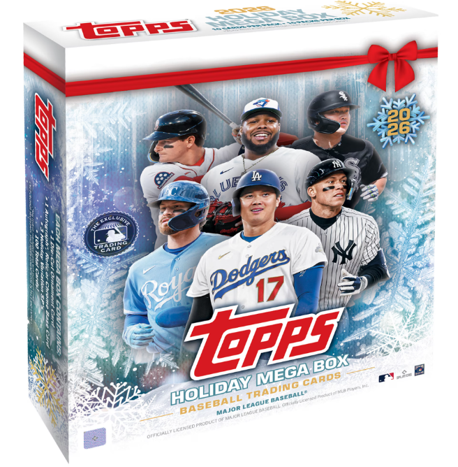 MLB 2026 TOPPS HOLIDAY MEGA BASEBALL box #大谷翔平 #村上宗隆 #岡本和真 #トップス