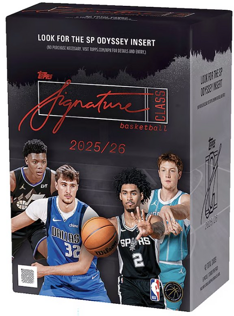 NBA 2025-26 TOPPS SIGNATURE CLASS VALUE box #NBA #バスケットボール