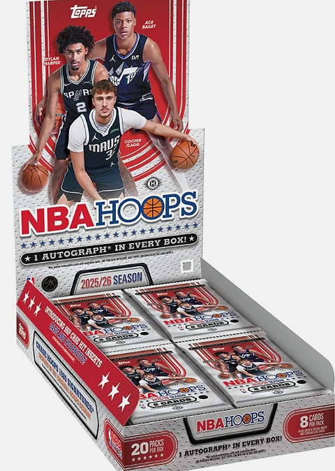 NBA 2025-26 TOPPS HOOPS HOBBY box #NBA #バスケットボール | BROG