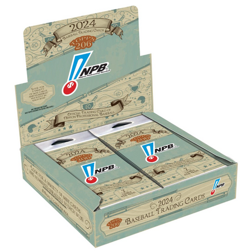 topps 2024 NPB 野球カード 1BOXシュリンク付 2024 Topps NPB 206 1ボックス(12パック入り): 書籍・DVD