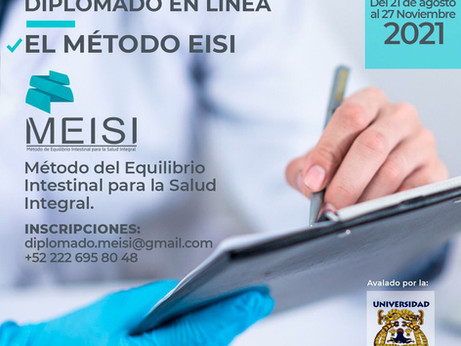 Diplomado en Línea: Método del Equilibrio Intestinal para la Salud Integral