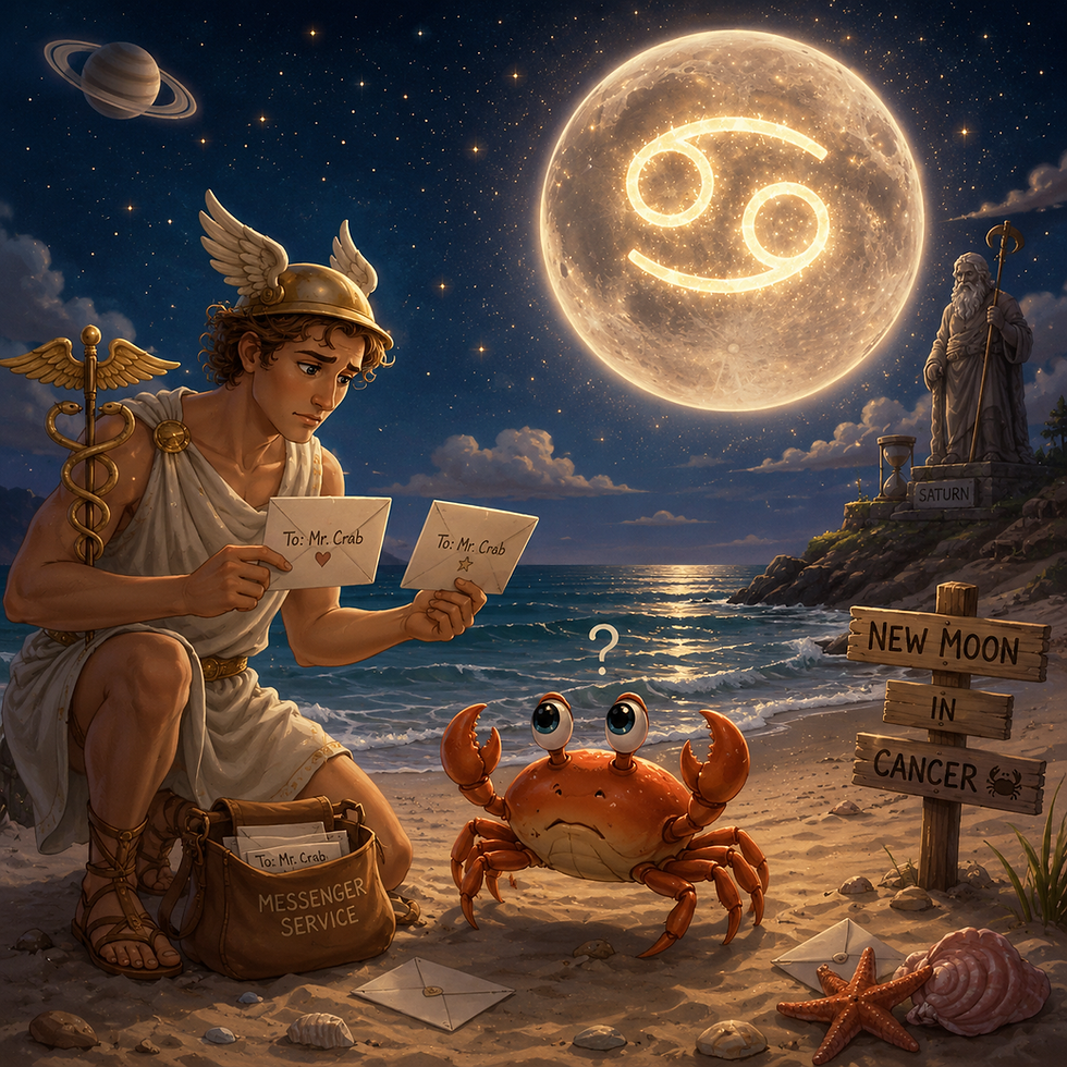 New Moon in Cancer – 14th July 2026 | 7:43 PM (Sydney)