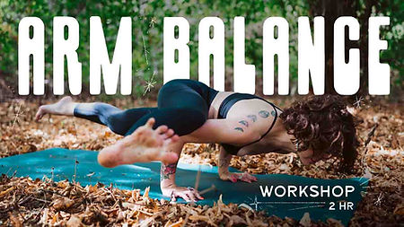 Arm Balance Workshop