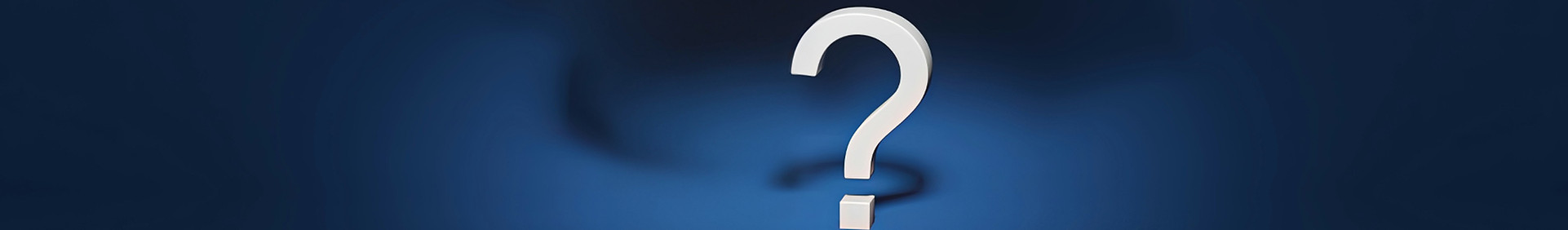 a yellow umbrella with a question mark u