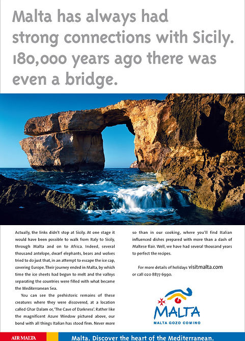 Malta 'Strong connections with Sicily'.j