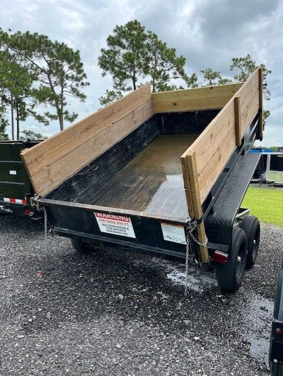Thumbnail: Used 2023 Carry-On Trailer 6 x 10 Low Side Dump 10k Trailer