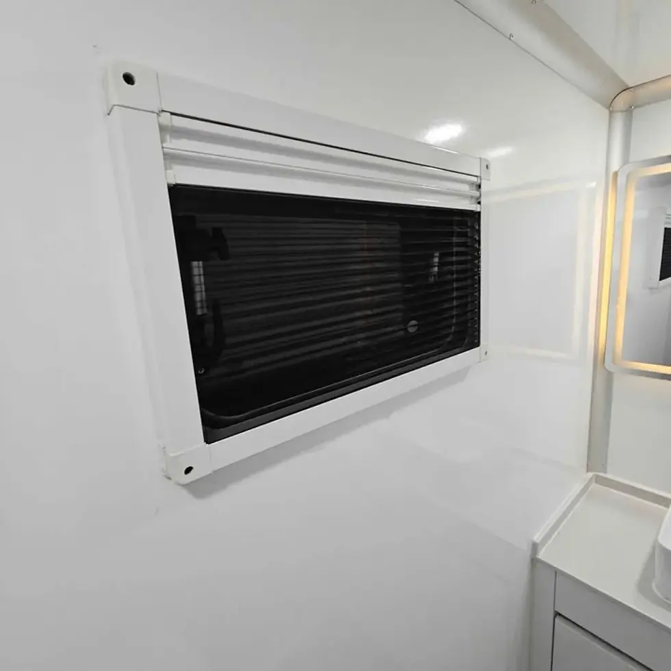 Thumbnail: Compact 2-Station Portable Restroom Trailer - White Event Bathroom Unit