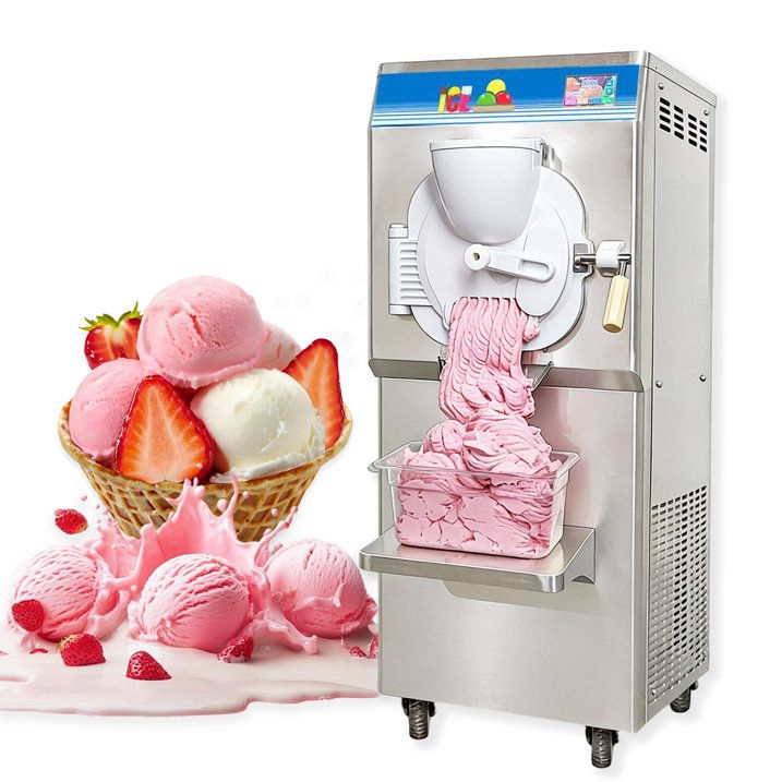 Kolice ETL Commercial Hard Ice Cream Machine, Batch Freezer, Water 30-40L/H 5