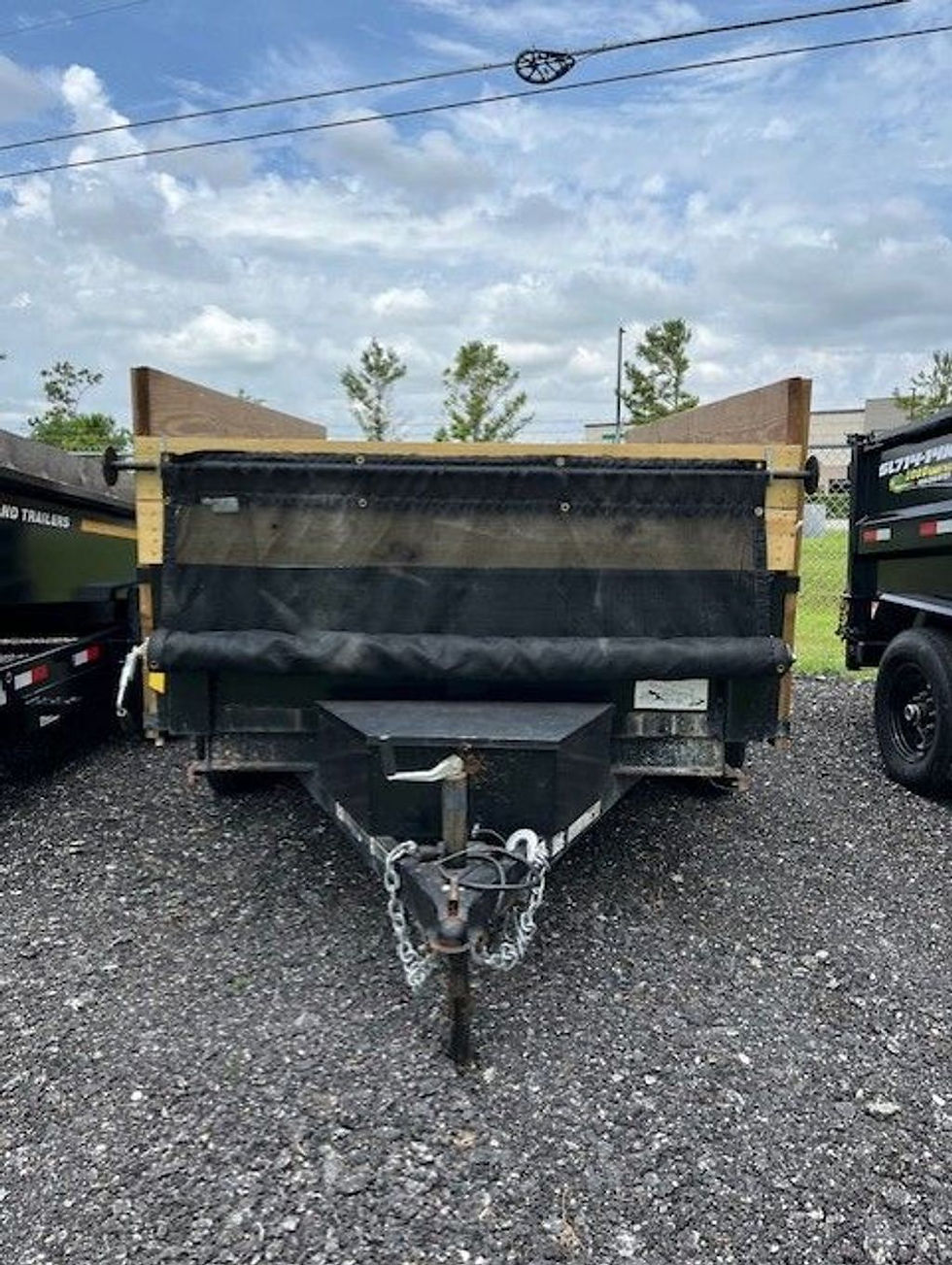Thumbnail: Used 2023 Carry-On Trailer 6 x 10 Low Side Dump 10k Trailer
