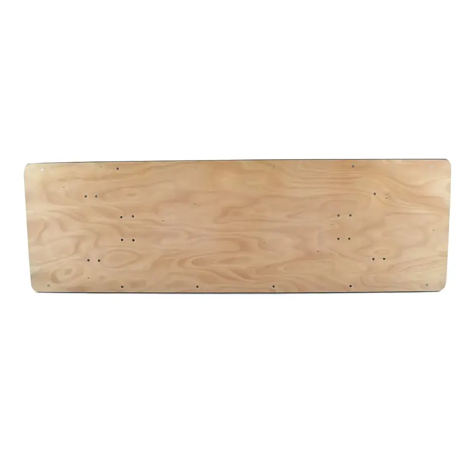Thumbnail: Titan Series™ Wood Folding Table - 8'x30'' banquet - vinyl edge