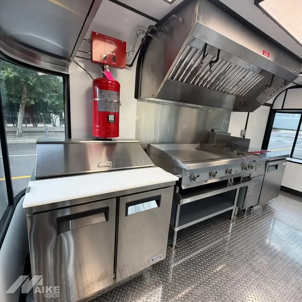 Thumbnail: Luxury Black Capsule Food Trailer Modern Mobile Kitchen for Coffee, Burgers