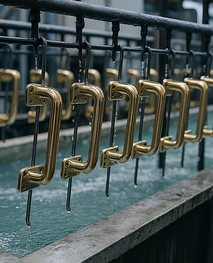 Sezgin Chromix metal kaplama hattı – nikel, krom ve altın kaplama üretim tesisi