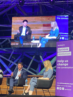 Prof Dan Lubman AM and Sally Rugg
