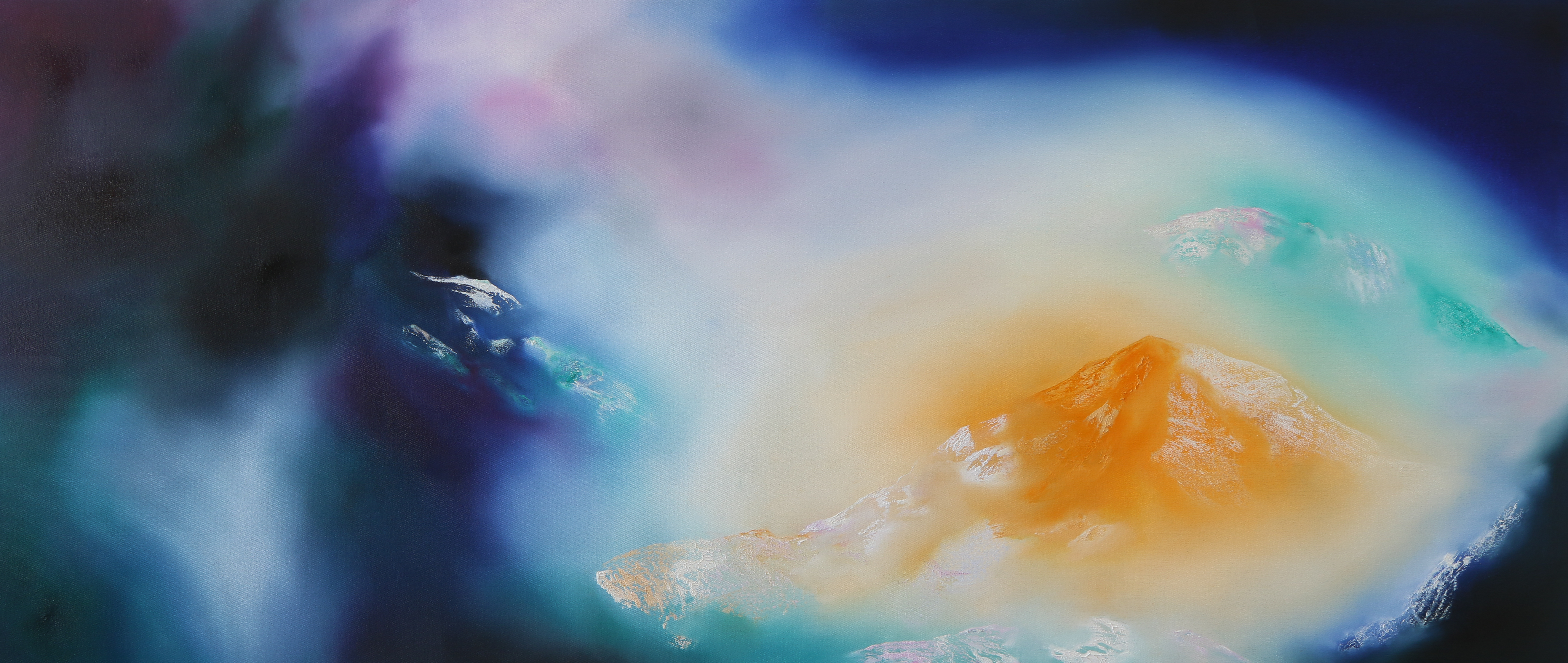 Golau Cynta'r Wawr/Dawn's First Light 1.2m x 45cm