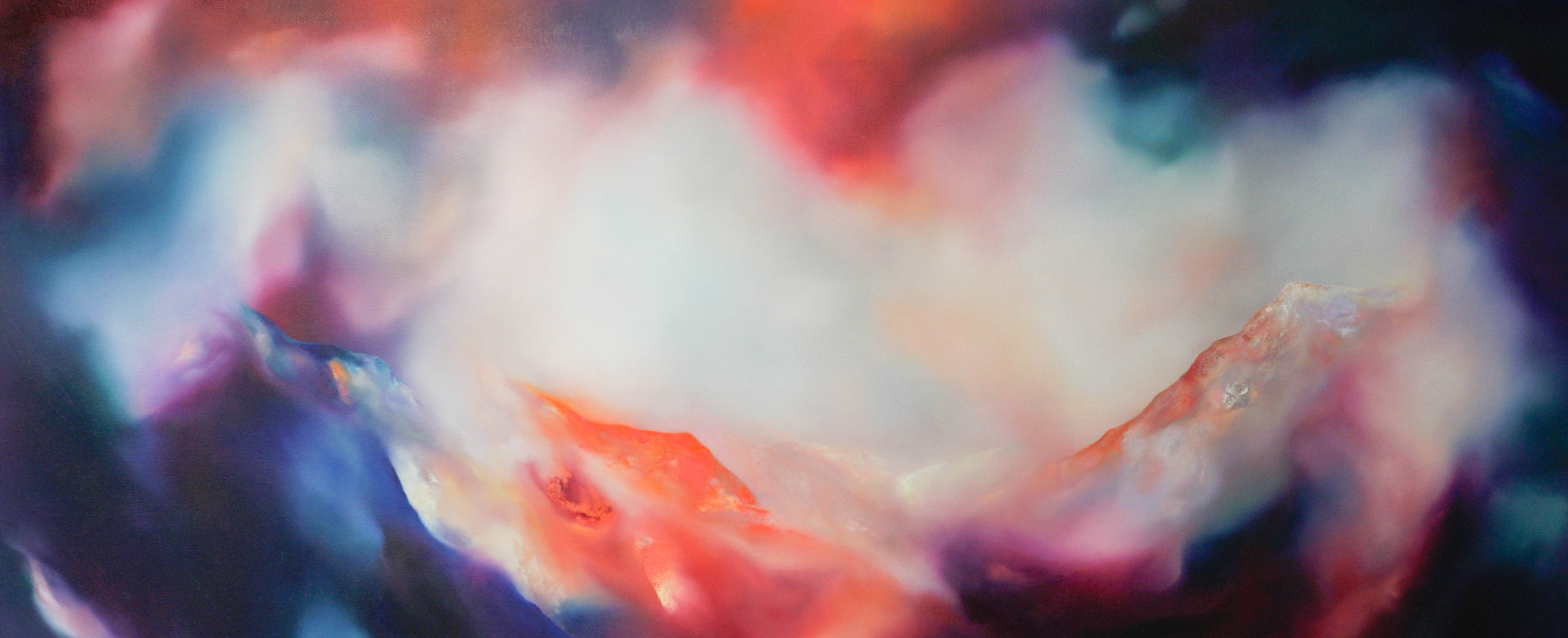 Cymylau Hedd/Tranquil Haze 1.3m x 50cm