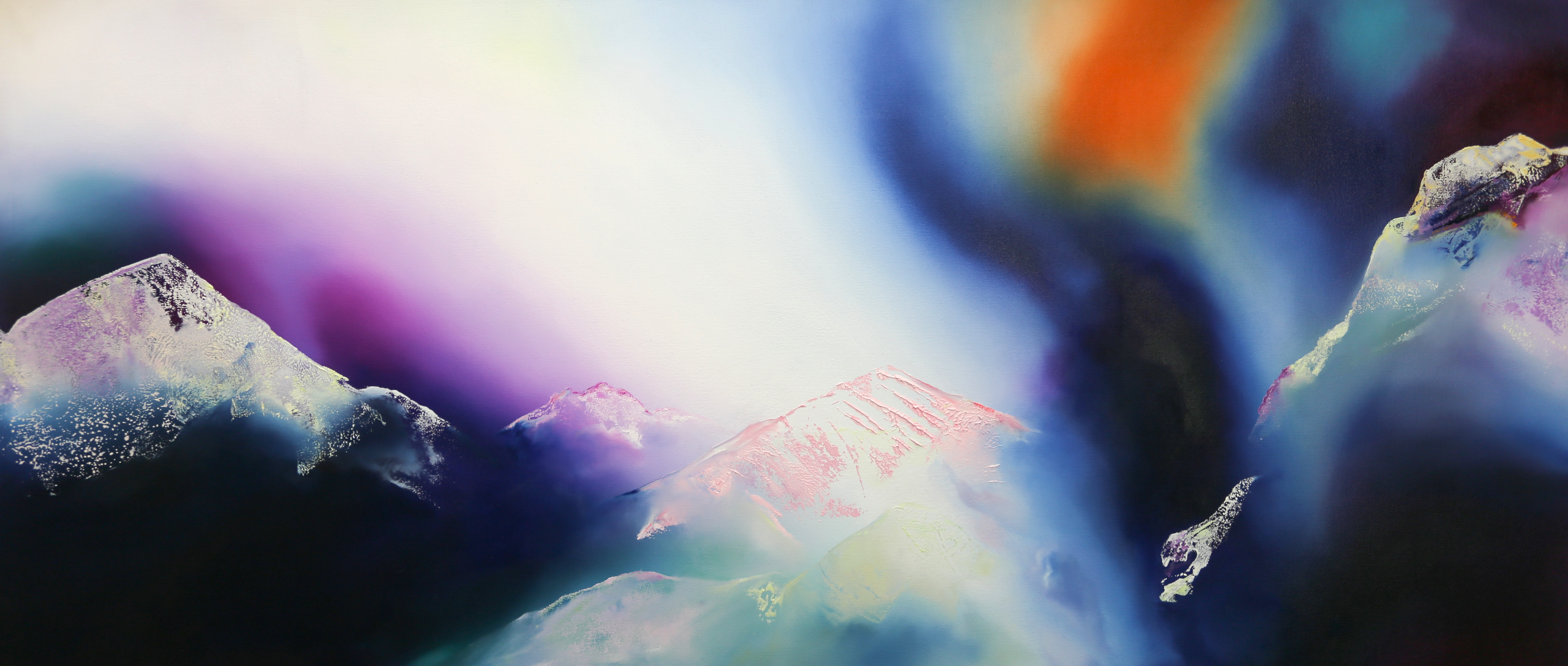 Rhwng Dau Olau/Between Two Lights 1.3m x 50cm
