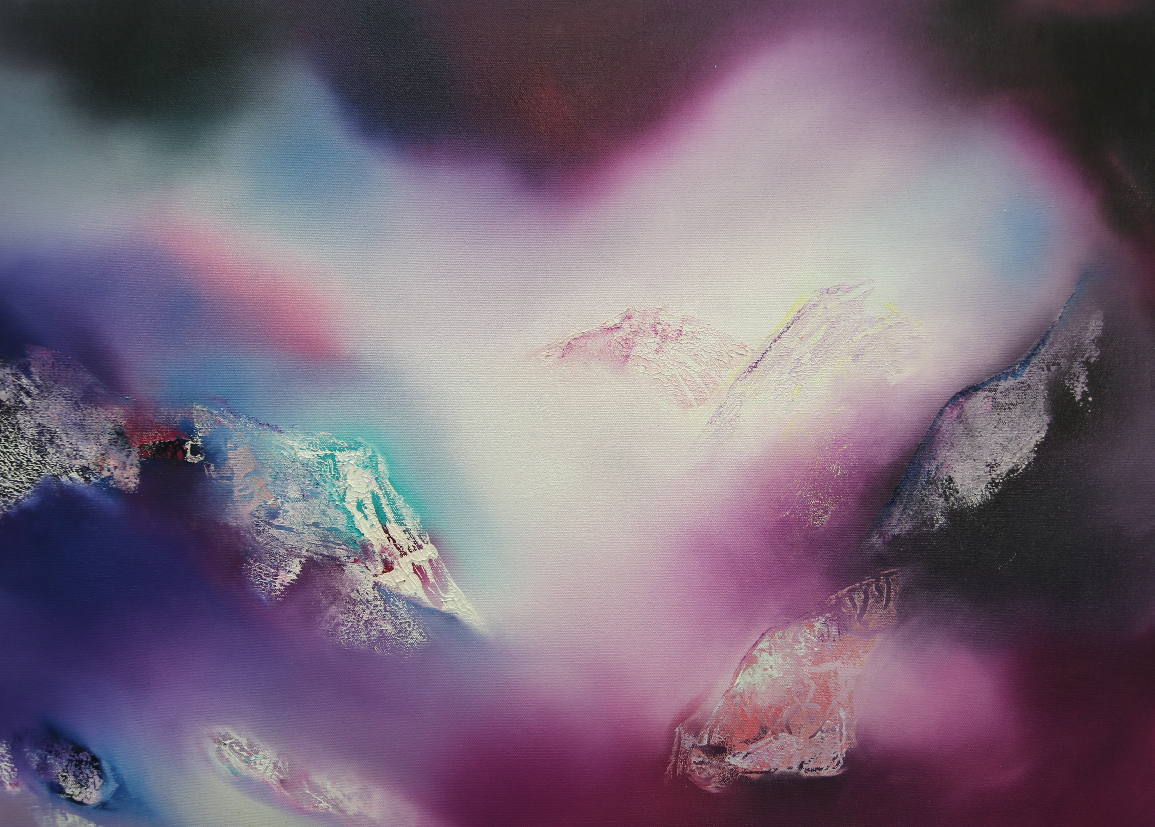 Eryri Pinc/Pink Snowdonia 40 x 30cm
