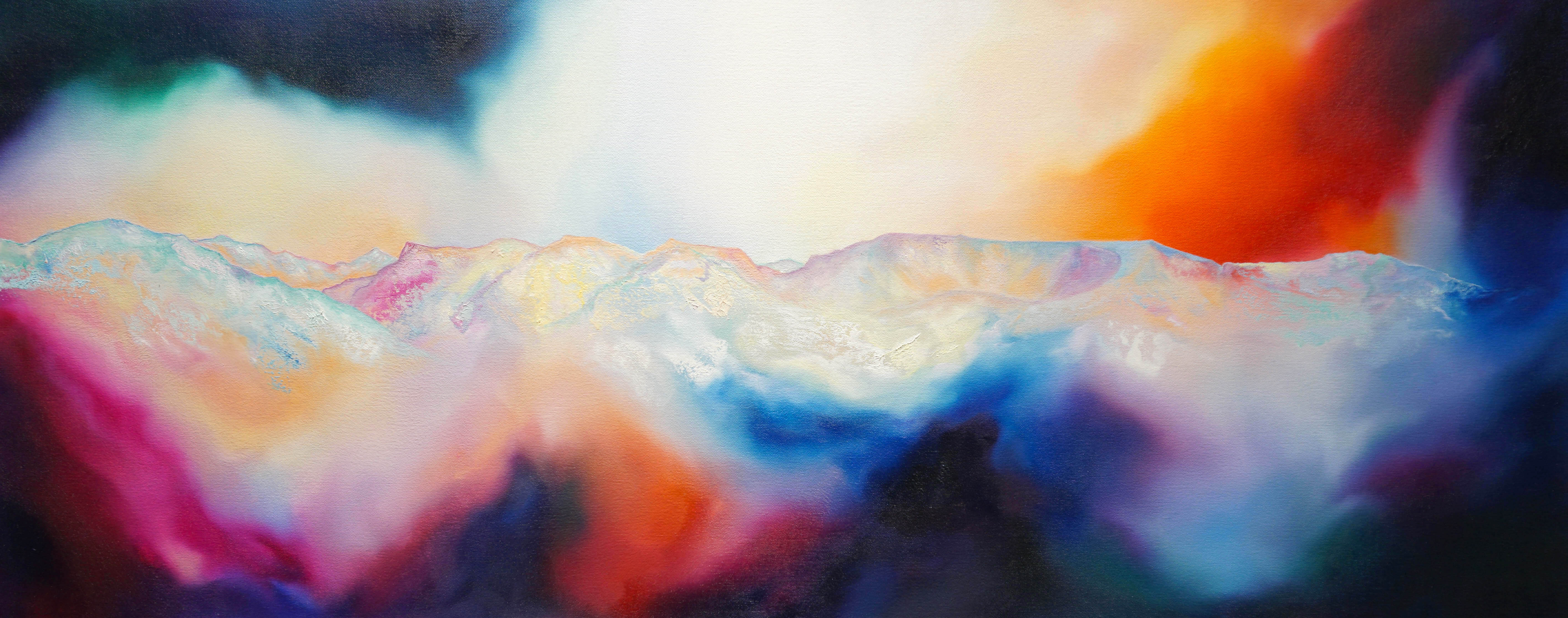 Crib Nantlle o Fynydd Cilgwyn 1m x 40cm